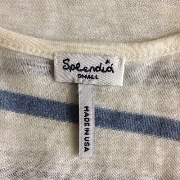 Splendid striped razor back tank top Small - Picture 6 of 8